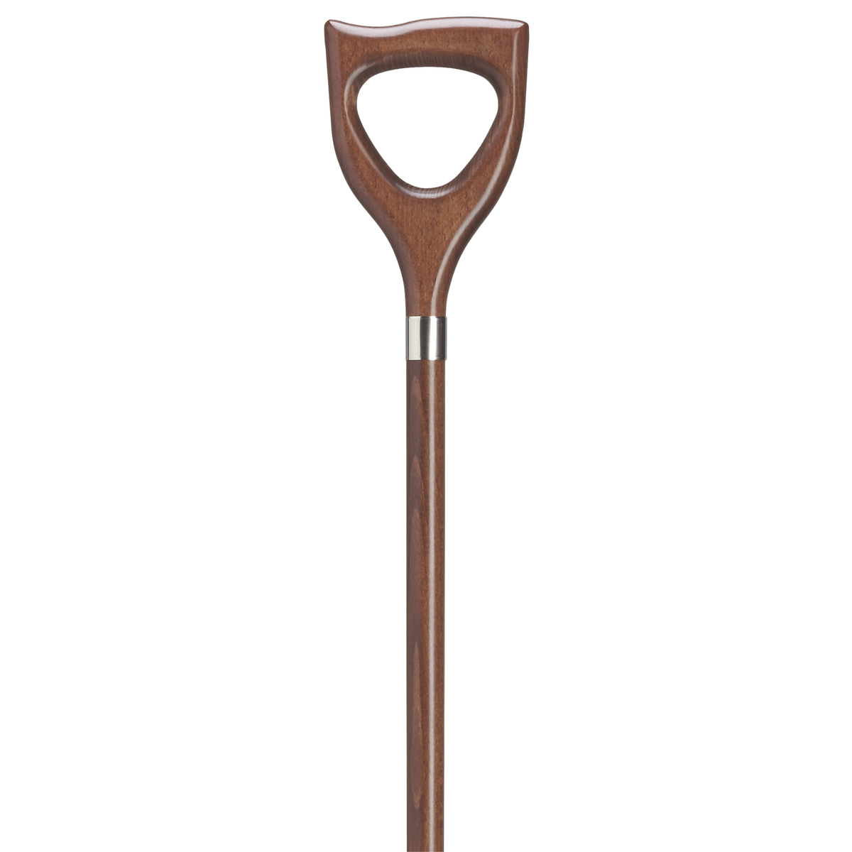 Shovel Handle Walking Cane Walnut - Tophatter Daily Deals