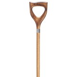 Shovel Handle Walking Cane Scorched - Tophatter Daily Deals