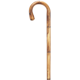 Tourist Stepped & Scorched Chestnut Cane - Tophatter Daily Deals