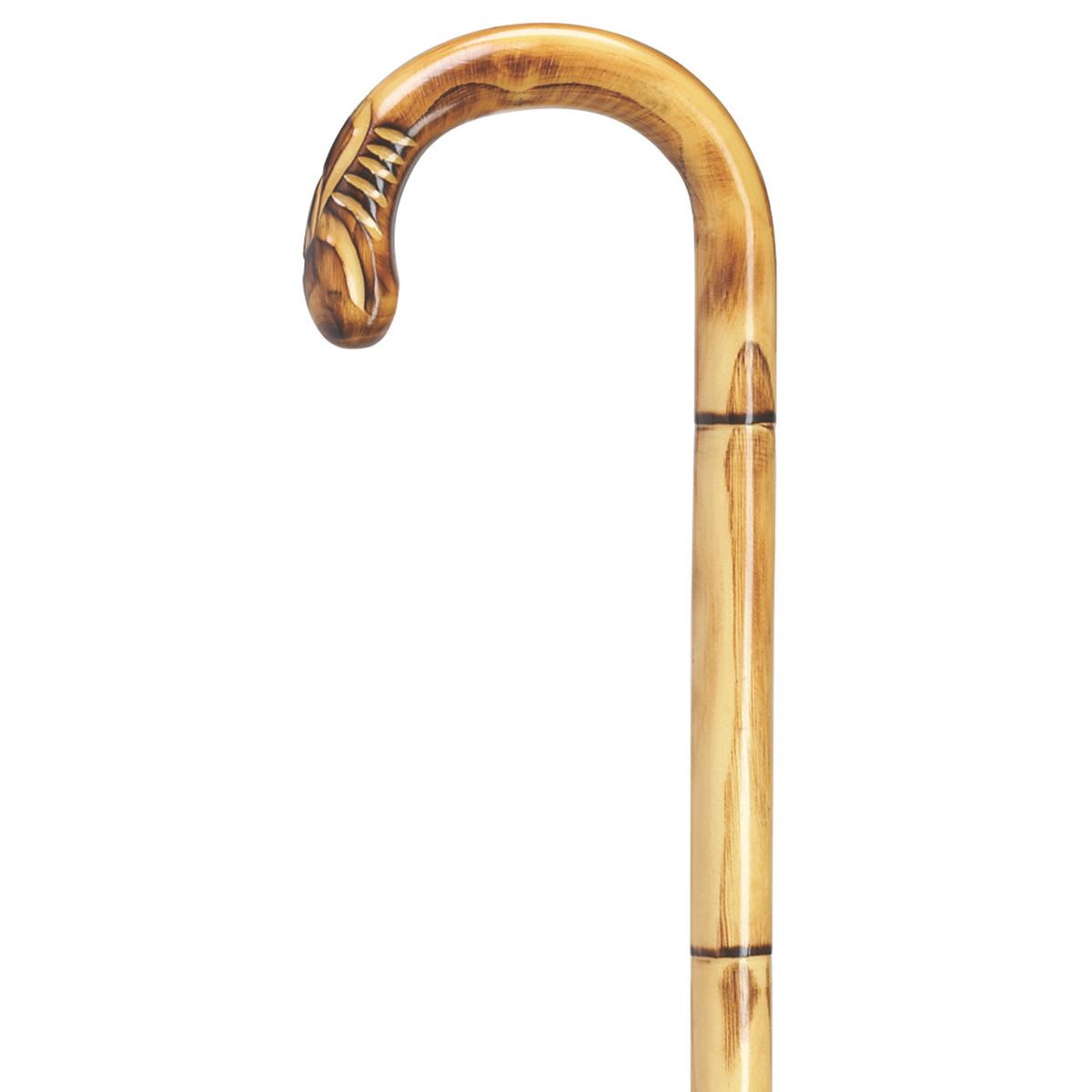Stepped & Scorched Tourist Cane - Tophatter Daily Deals