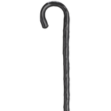 Congo Crook Handle Walking Cane, Black - Tophatter Daily Deals