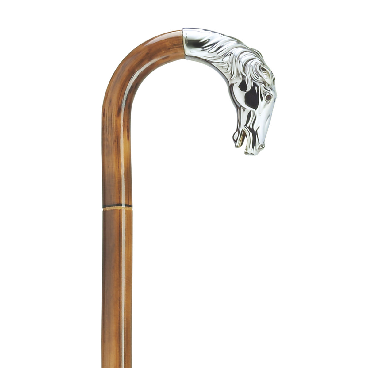 Horse Head Tourist Cane - Tophatter Daily Deals
