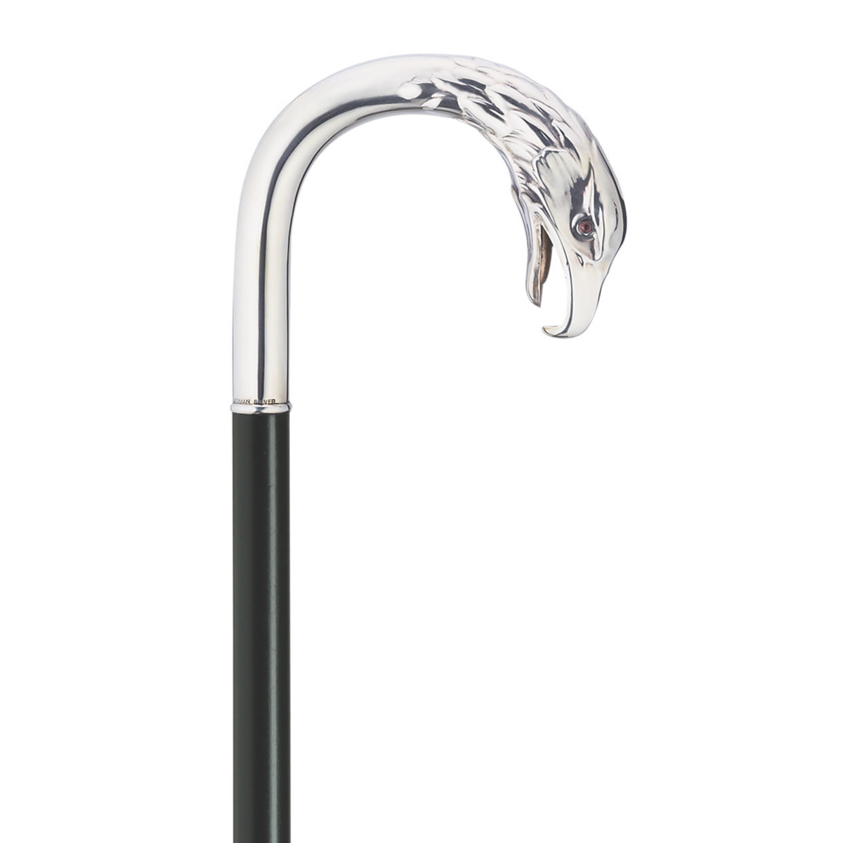 Eagle Head Crook Walking Cane - Tophatter Daily Deals