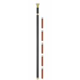 Straight Brandy Cane Regal Knob - Tophatter Daily Deals