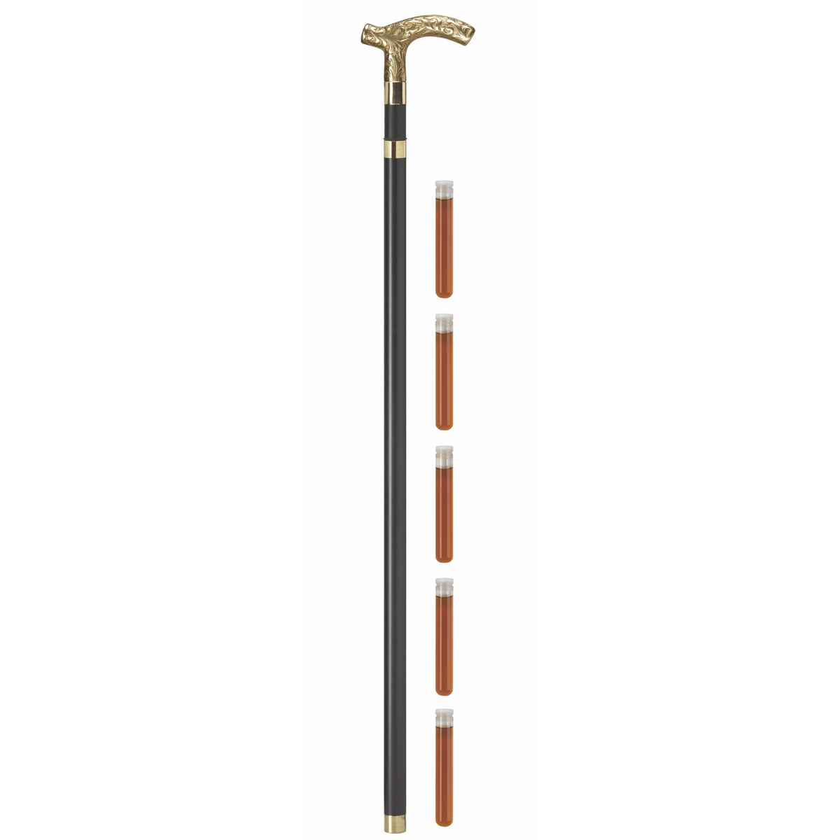 Straight Brandy Cane Derby Handle - Tophatter Daily Deals