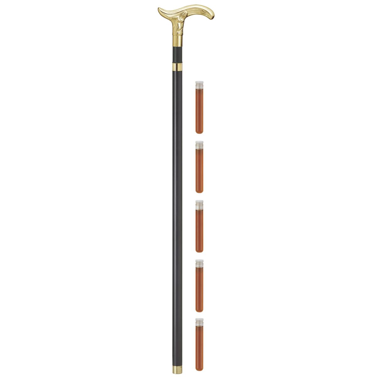 Straight Brandy Cane Mermaid Handle - Tophatter Daily Deals