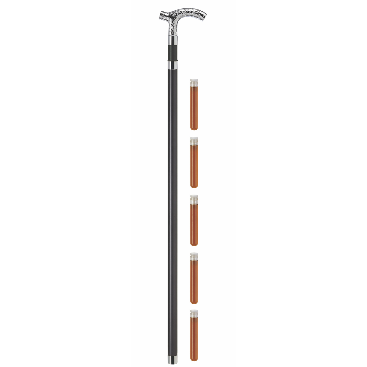 Brandy Cane Chrome Handles Fritz Handle - Tophatter Daily Deals