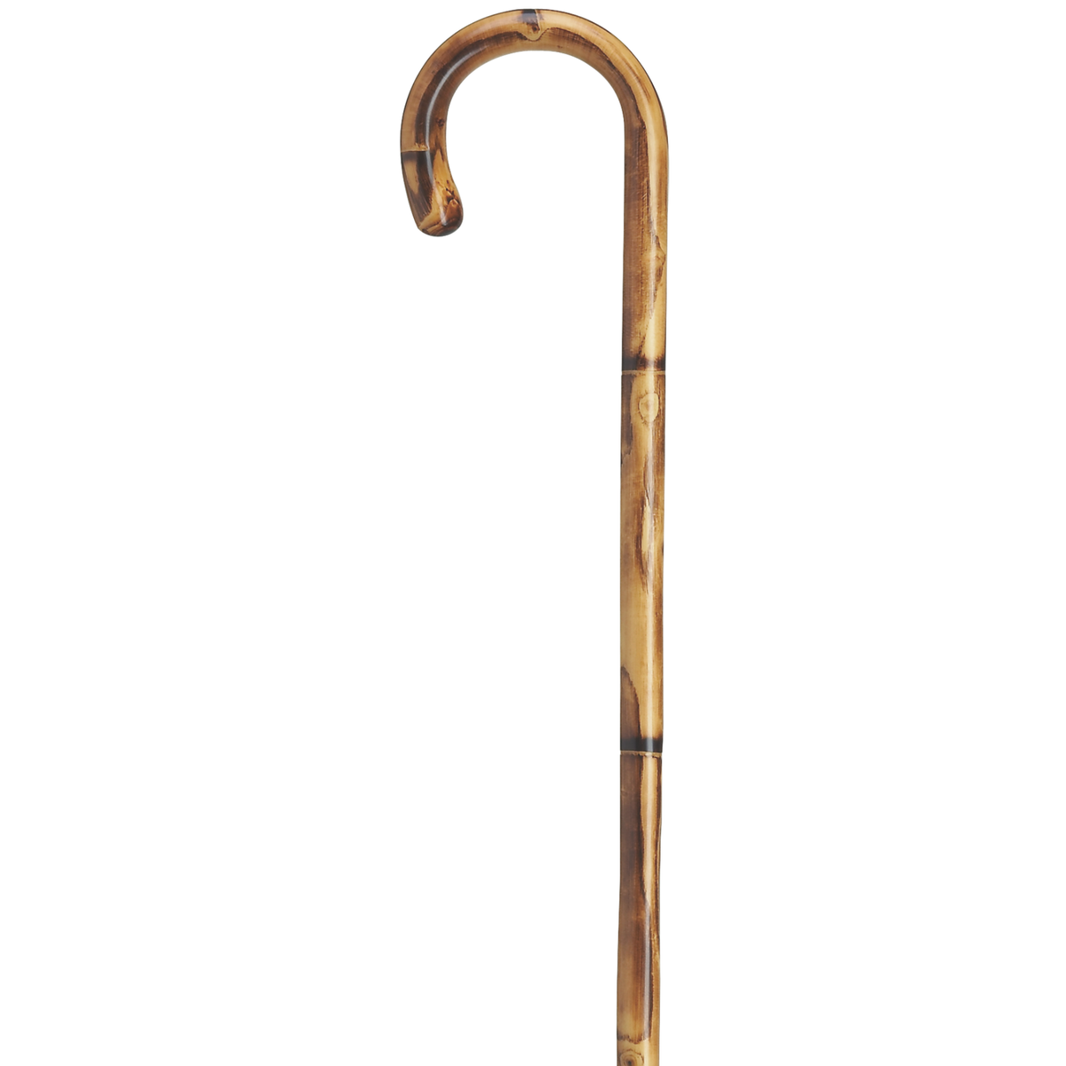 Ladies Tourist Cane - Maple Stepped & Scorched - Tophatter Daily Deals