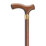 Petite Fritz Walking Cane Walnut - Tophatter Daily Deals