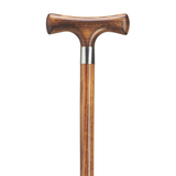 Ladies Comfort "T" Walking Cane Walnut - Tophatter Daily Deals