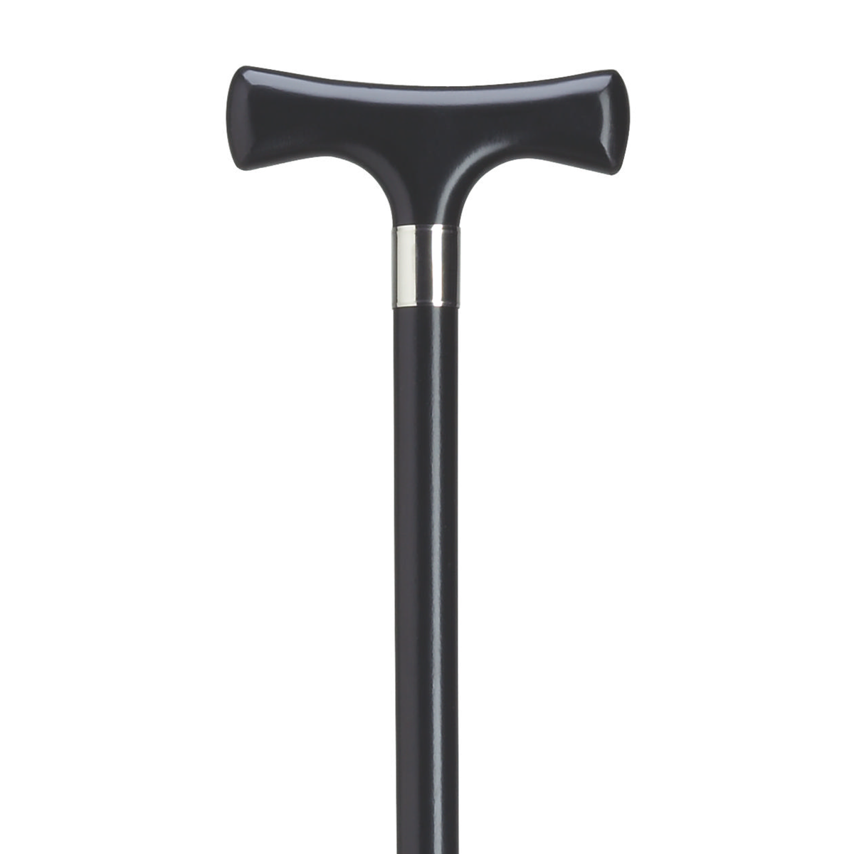 Ladies Comfort "T" Walking Cane Black - Tophatter Daily Deals