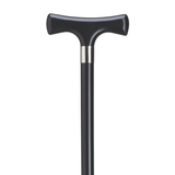 Ladies Comfort "T" Walking Cane Black - Tophatter Daily Deals