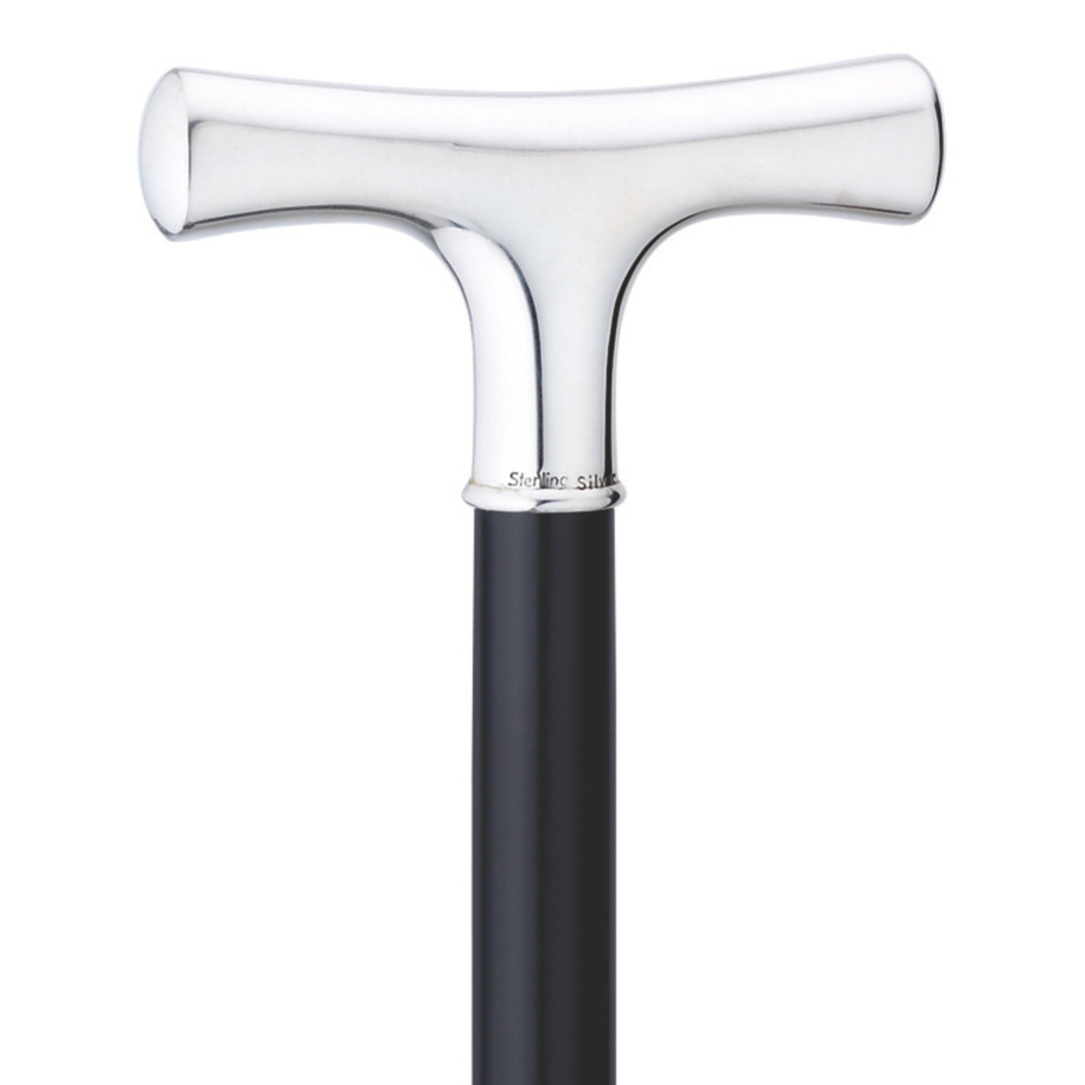 Ladies' "T" Sterling Silver Cane - Tophatter Daily Deals