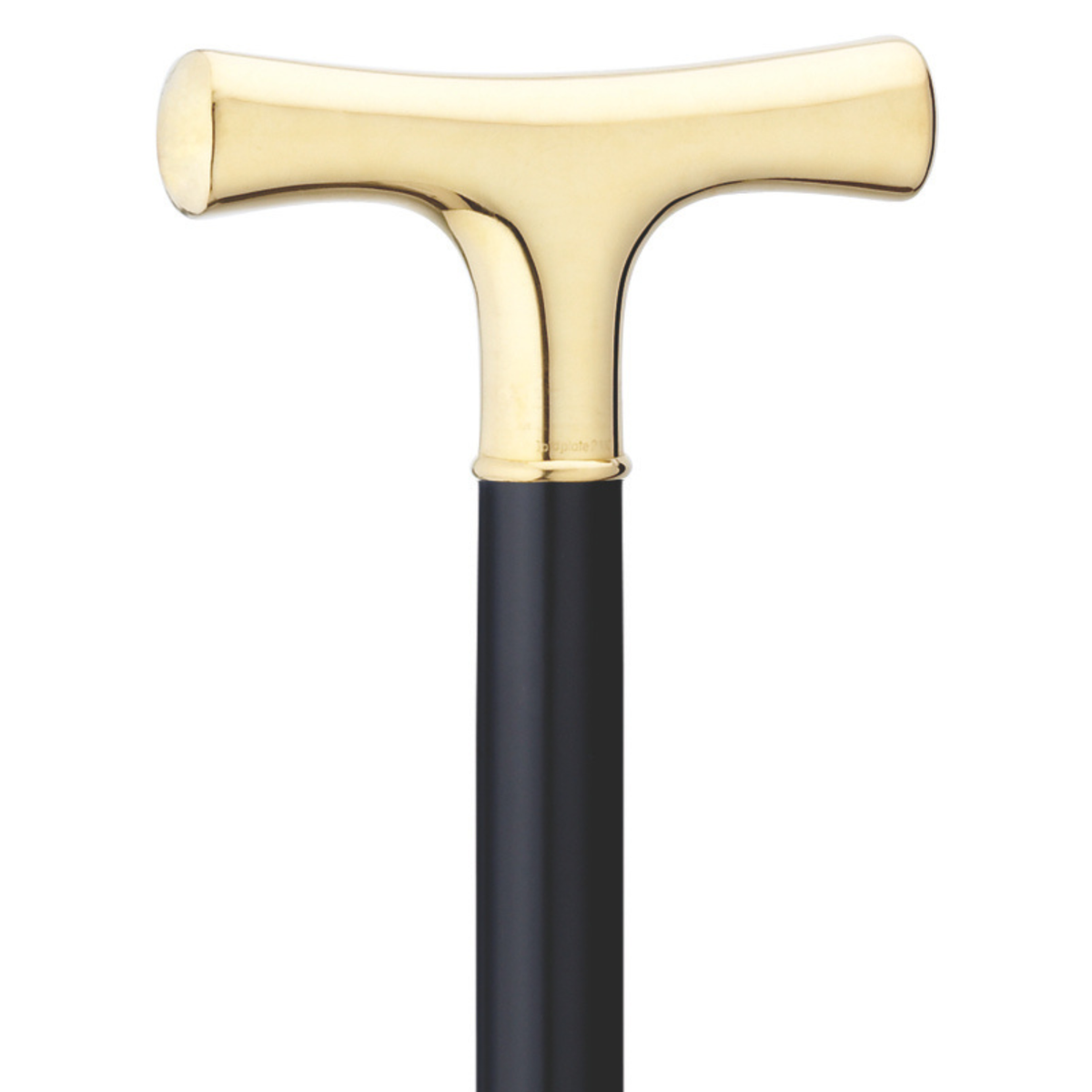 Ladies Golden "T" Handle Walking Cane - Tophatter Daily Deals