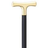 Ladies Golden "T" Handle Walking Cane - Tophatter Daily Deals