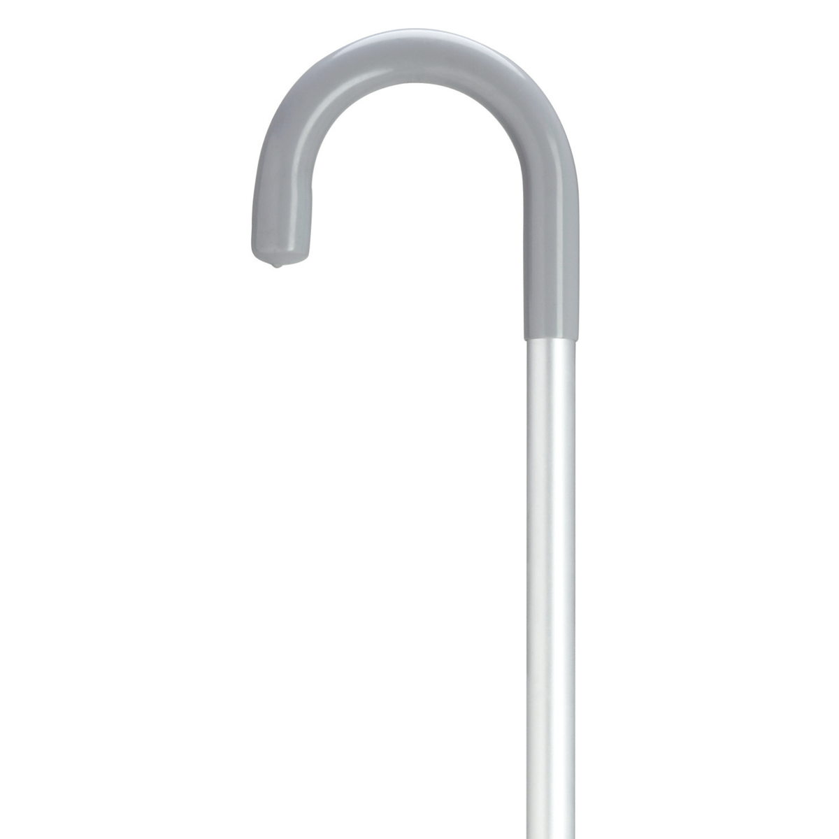Aluminum Crook Handle "Hospital" Cane-Extra Tall - Tophatter Daily Deals