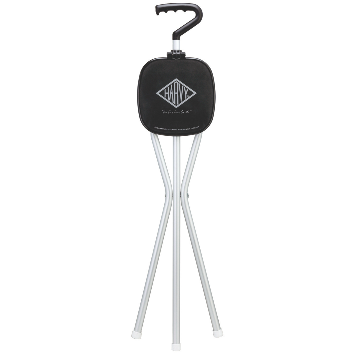 Lightweight Aluminum Sport Seat Cane with Durable Handle & Seat - Tophatter Daily Deals