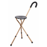 Adjustable Tri-Leg Seat Cane with Foam Handle - Supports 200lbs - Tophatter Daily Deals
