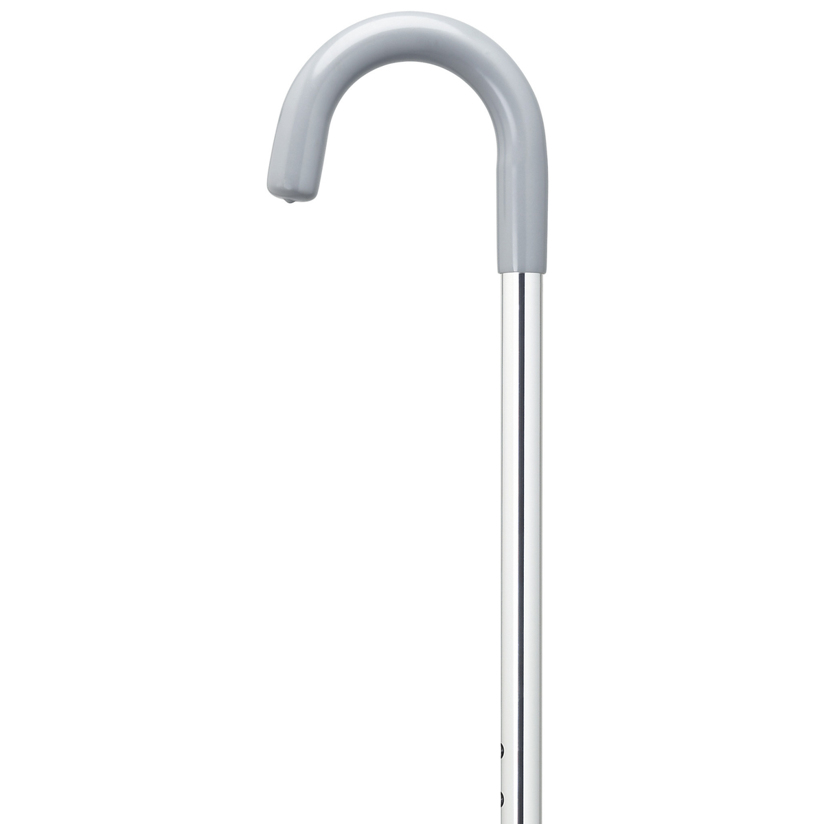 Aluminum Crook Handle "Hospital" Cane - Tophatter Daily Deals