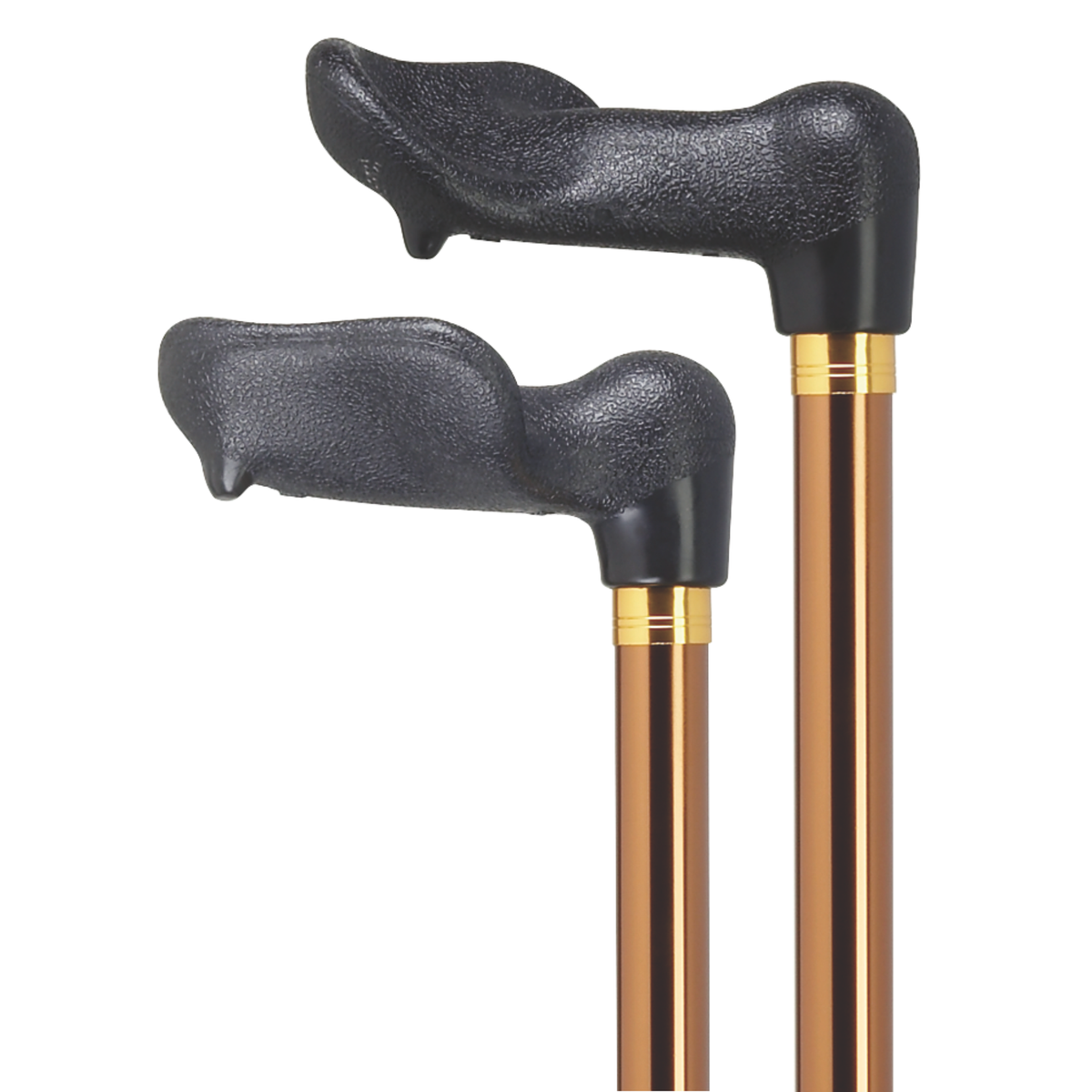 Ergonomic Right-Hand Adjustable Walking Cane with Safety Lock - Tophatter Daily Deals
