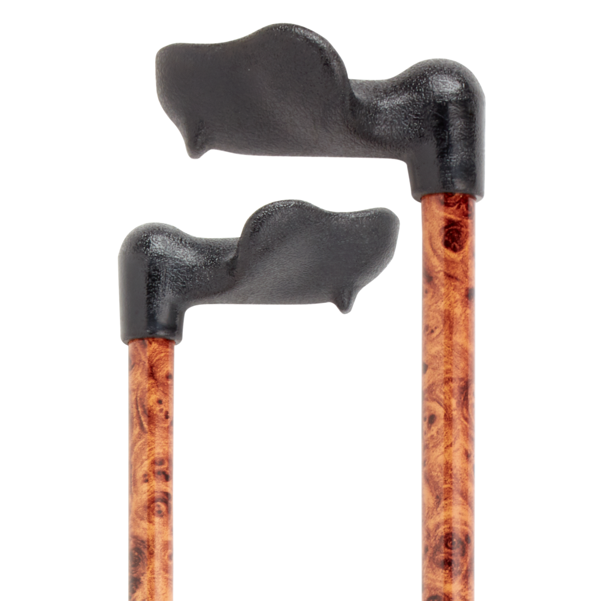 Ergonomic Right-Hand Adjustable Walking Cane with Safety Lock - Tophatter Daily Deals