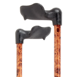 Left Hand Palm Grip Walking Cane on a 7-8" Aluminum Shaft - Tophatter Daily Deals