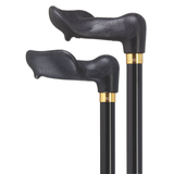 Ergonomic Right-Hand Adjustable Walking Cane with Safety Lock - Tophatter Daily Deals