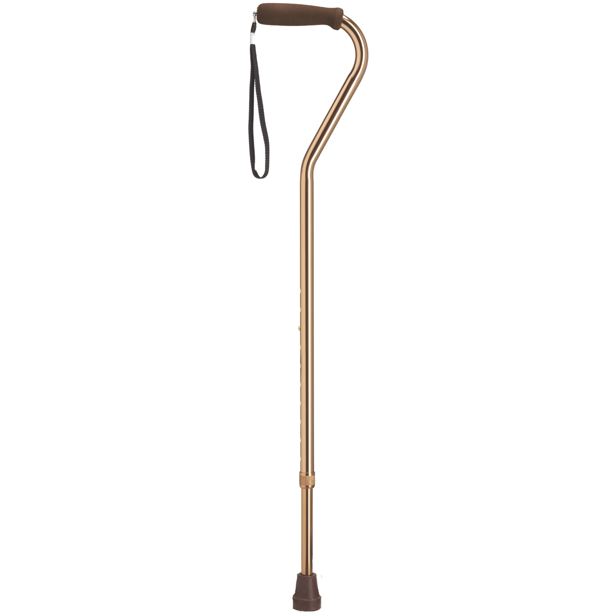 Elegant Balance Adjustable Ladies Walking Cane with Hypalon Grip - Tophatter Daily Deals