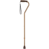 Men's Adjustable Walking Cane with Ergonomic Grip & Safety Lock - Tophatter Daily Deals