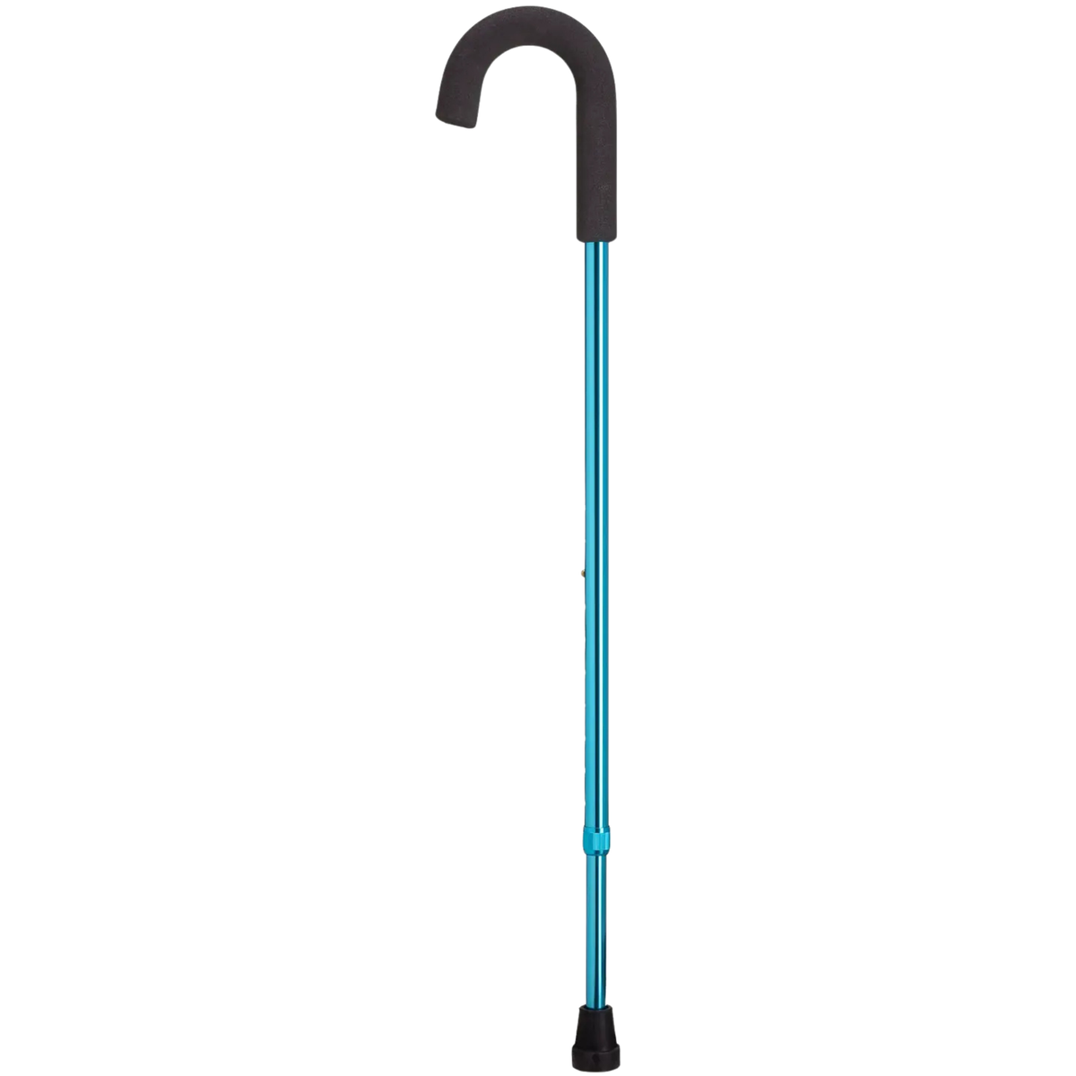 Aluminum Adjustable Walking Cane with Foam Grip & Anti-Rattle Nut - Tophatter Daily Deals