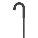 Aluminum Adjustable Walking Cane with Foam Grip & Anti-Rattle Nut Black - Tophatter Daily Deals