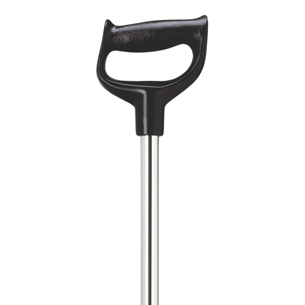 "D" Shaped Orthopedic Walking Cane Chrome - Tophatter Daily Deals
