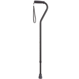 Men's Adjustable Walking Cane with Ergonomic Grip & Safety Lock - Tophatter Daily Deals