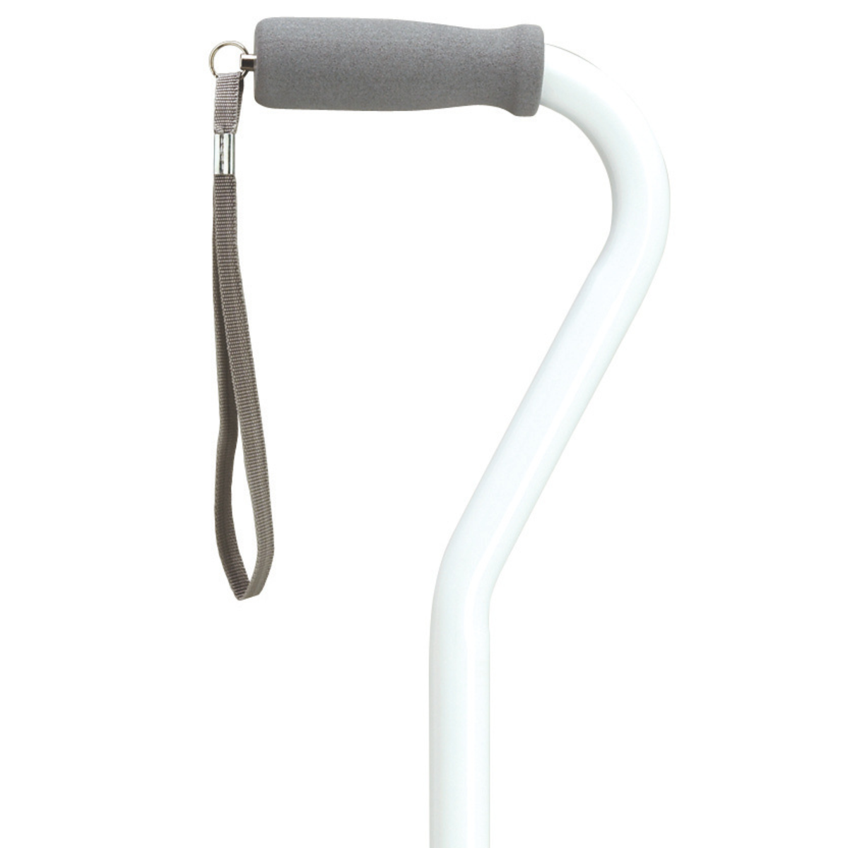 Adjustable White Aluminum Cane for Visually Impaired - Tophatter Daily Deals