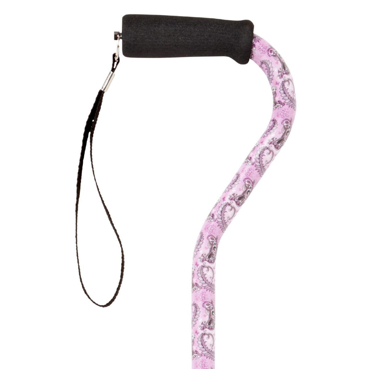 Stylish Adjustable Offset Cane with Hypalon Grip – 13 Prints Butterflies - Tophatter Daily Deals