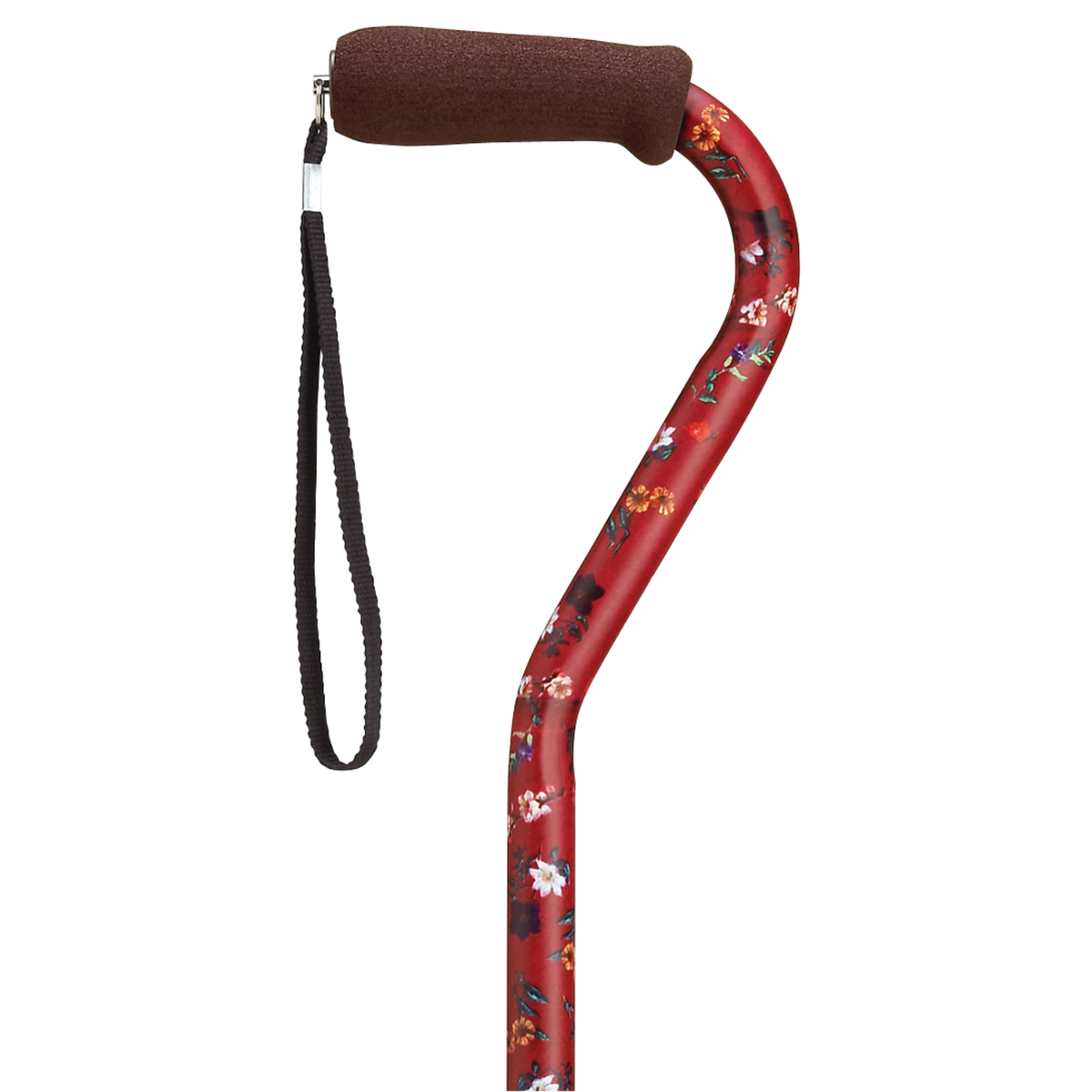 Stylish Adjustable Offset Cane with Hypalon Grip – 13 Prints Fuschia - Tophatter Daily Deals