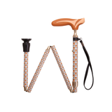 Over Mold Folding Cane Tan - Tophatter Daily Deals