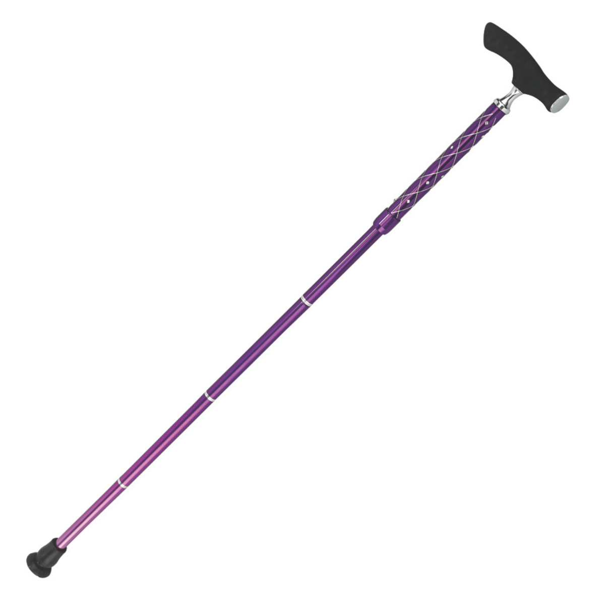 Swarovski Folding Fritz Cane Purple - Tophatter Daily Deals