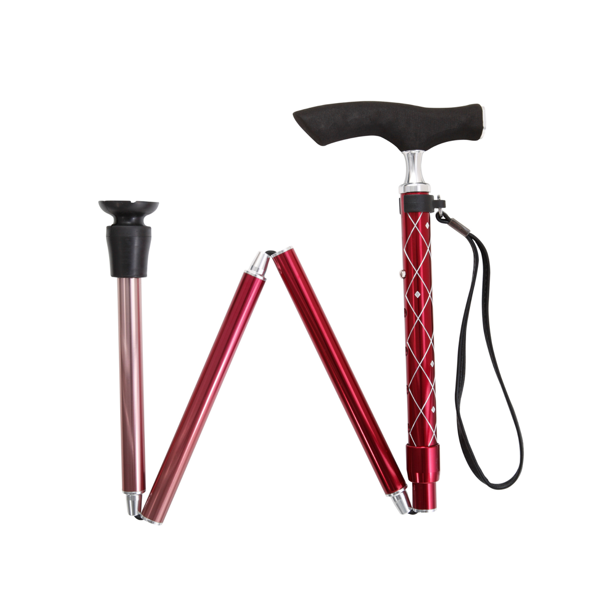 Swarovski Folding Fritz Cane - Tophatter Daily Deals