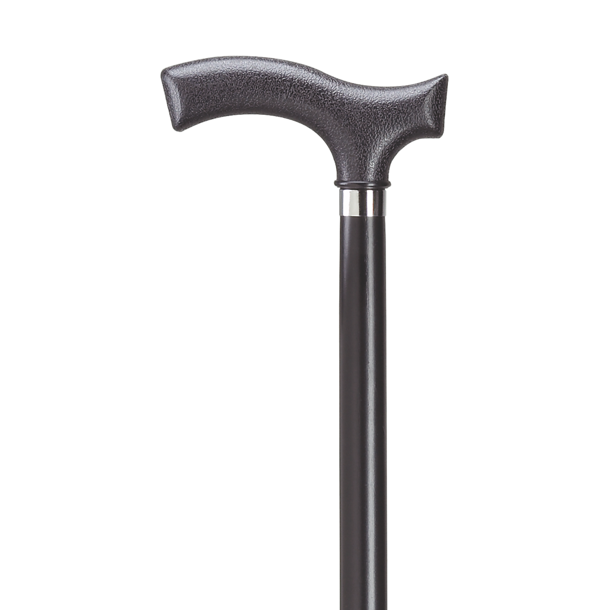 Fritz Handle Ash Wood Walking Cane - Sturdy Support, Made in USA Black - Tophatter Daily Deals