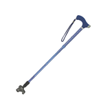 Soft Step Folding Cane: Portable, Adjustable, Stylish Mobility Aid Blue - Tophatter Daily Deals