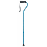 Adjustable Aluminum Walking Cane with Hypalon Grip - Tophatter Daily Deals