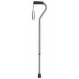 Adjustable Aluminum Walking Cane with Hypalon Grip - Tophatter Daily Deals