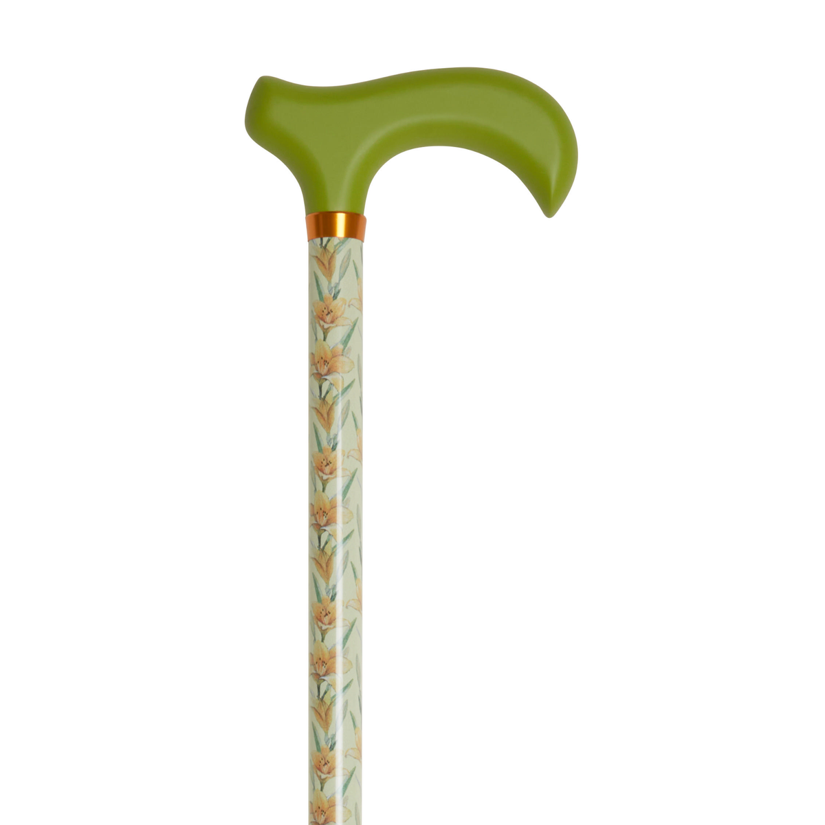 Stylish Adjustable Walking Cane with Wood Handle - 11 Trendy Prints Lilly - Tophatter Daily Deals