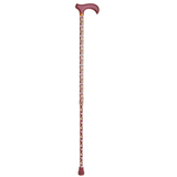 Stylish Adjustable Walking Cane with Wood Handle - 11 Trendy Prints - Tophatter Daily Deals