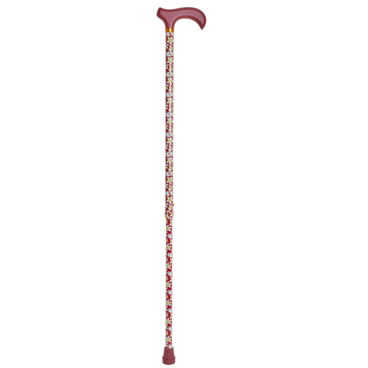 Stylish Adjustable Walking Cane with Wood Handle - 11 Trendy Prints - Tophatter Daily Deals