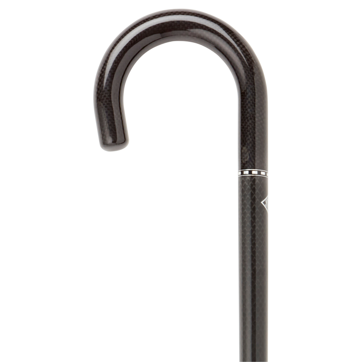 Elegant Carbon Fiber Classic Cane - Light & Strong 300 lbs Support - Tophatter Daily Deals