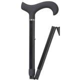Carbon Fiber Folding Derby Cane - Lightweight, Adjustable & Durable Canes - Tophatter Daily Deals