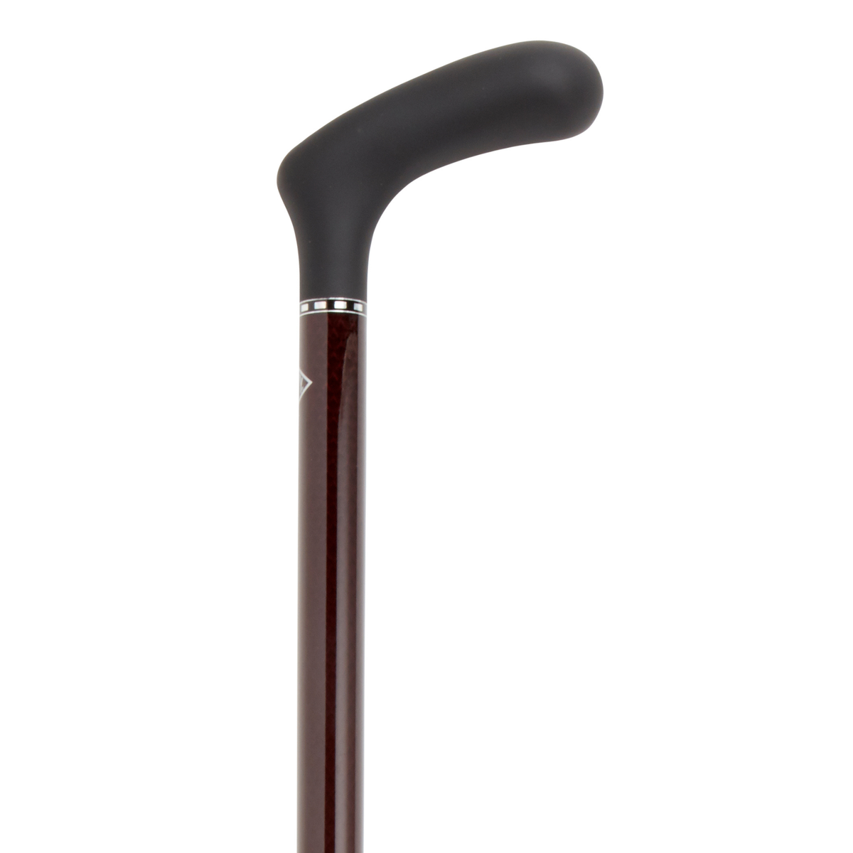 Ergomaster Carbon Fiber Walking Cane with Adjustable Soft Grip Red - Tophatter Daily Deals