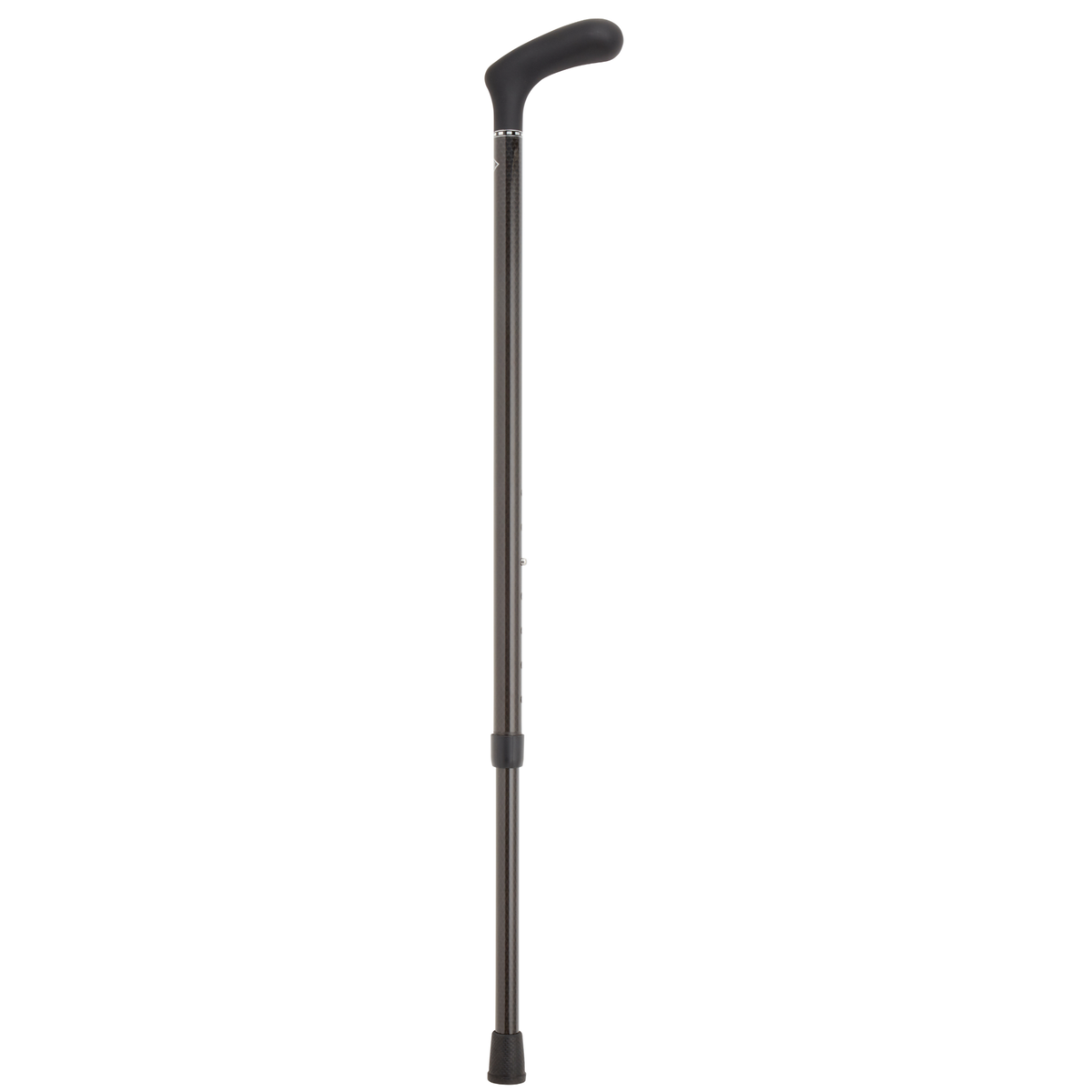 Ergomaster Carbon Fiber Walking Cane with Adjustable Soft Grip - Tophatter Daily Deals